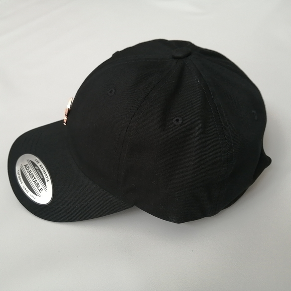 Customized Playboy Rose Gold Pin Black Dad Hat - Picture 4 of 9
